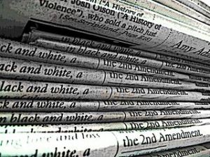 Newspapers. Wikipedia Commons.