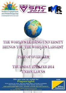 Rhodes University Facebook ad for their SEP Day activity.