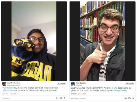 Giving Blueday Selfie Challenge